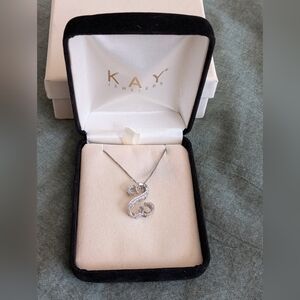 Jane Seymour Open Hearts Diamond Necklace